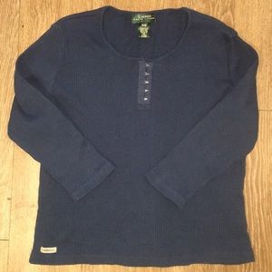 Ralph Lauren long sleeve 45$